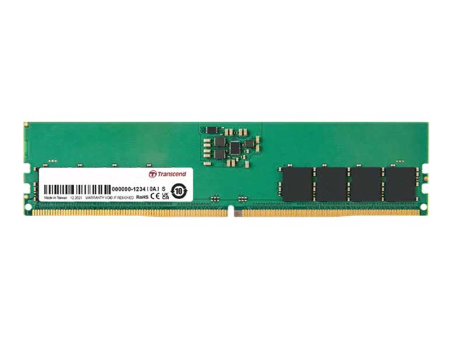 Transcend JetRAM - DDR5 - module - 8 GB - DIMM 288-pin - 4800 MHz / PC5-38400 - unbuffered - Image 2