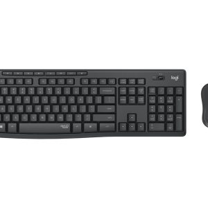 Logitech MK295 Silent - keyboard and mouse set - graphite Input Device