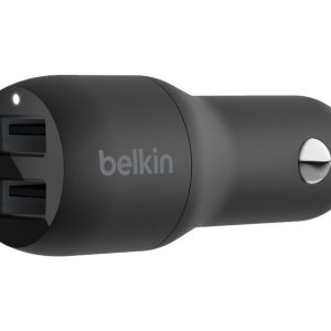 Belkin BoostCharge Dual Charger car power adapter - USB - 24 Watt