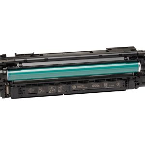 HP 655A - black - original - LaserJet - toner cartridge (CF450A)