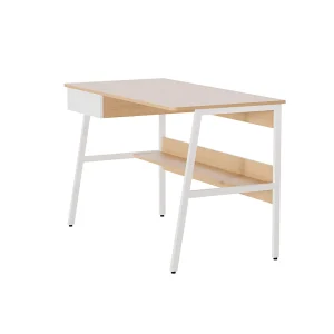 Xtech - Single Level Computer Desk - Drawer and Shelf - XTF-CD207