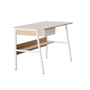 Xtech - Single Level Computer Desk - Drawer and Shelf - XTF-CD207