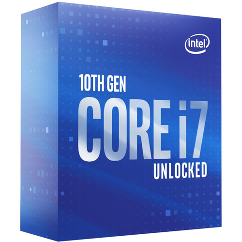 Intel Core i7 10700K / 3.8 GHz processor - Box (without cooler)