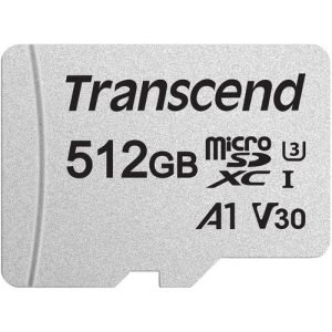 Transcend 300S - flash memory card - 512 GB - microSDXC