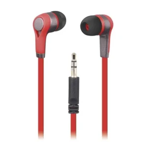 Unno Tekno Earbuds RockBuds 3.5mm Red HS7003RD