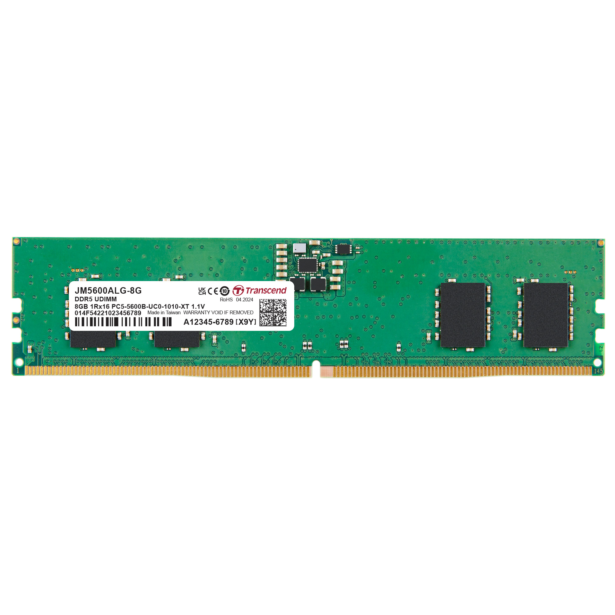 Transcend 8GB JM DDR5 5600 U-DIMM