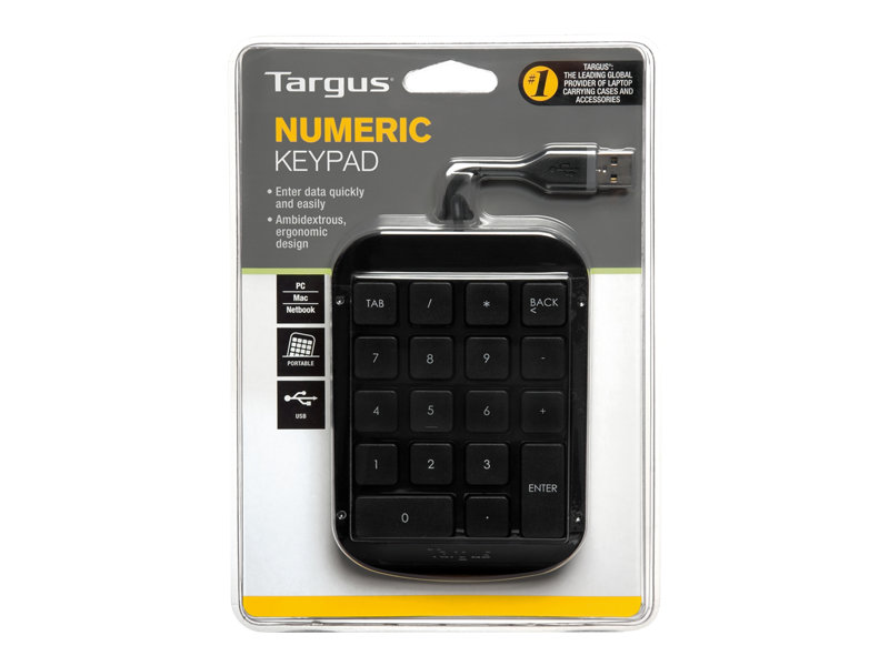 Targus Numeric - keypad - black Input Device - Image 8