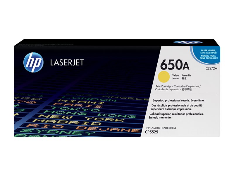 HP 650A - yellow - original - LaserJet - toner cartridge (CE272A) - Image 17