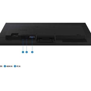 Samsung Essential S3 S24D300GAN - S30GD Series - LED monitor - Full HD (1080p) - 24"