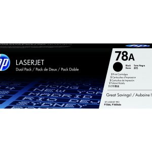 HP 78A - 2-pack - black - original - LaserJet - toner cartridge (CE278AD)