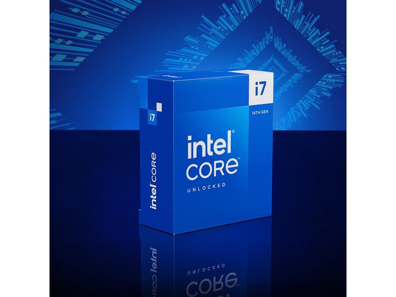 Intel Core i7 i7-14700K - 3.4 GHz - 20-core - 28 threads - 33 MB cache - FCLGA1700 Socket - Box - Image 3