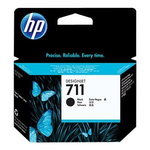 HP 711 - black - original - ink cartridge