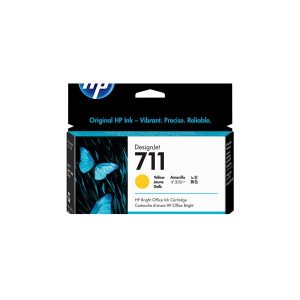 HP 711 - yellow - original - DesignJet - ink cartridge