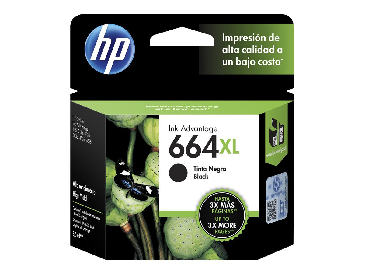 HP 664XL - High Yield - black - original - Ink Advantage - ink cartridge - Image 14
