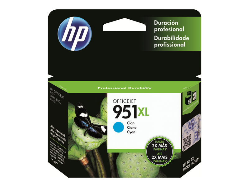 HP 951XL - High Yield - cyan - original - ink cartridge - Image 2