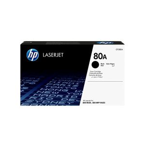 HP 80A - black - original - LaserJet - toner cartridge (CF280A)