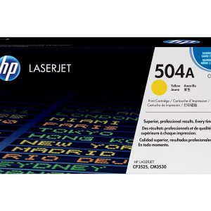 HP 504A - yellow - original - LaserJet - toner cartridge (CE252A)