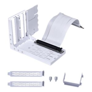 Lian Li VG4-4-V2W - GPU bracket kit (vertical) - universal, 4 slots, with Gen 4 riser