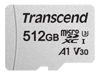 Transcend 300S - flash memory card - 512 GB - microSDXC