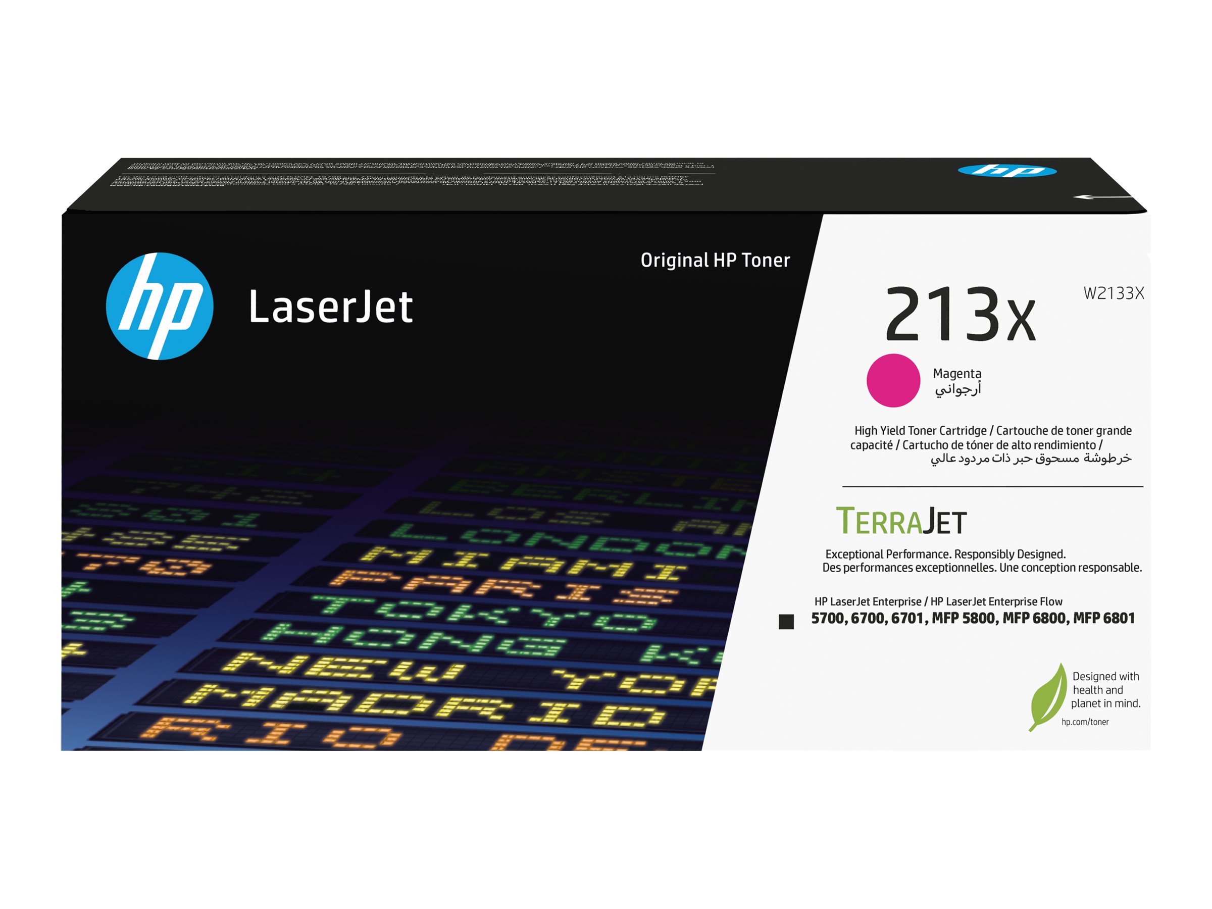 HP 213X - High Yield - magenta - original - LaserJet - toner cartridge (W2133X) - Image 14