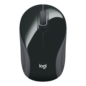 Logitech M187 - Mouse - optical - 3 buttons - wireless - 2.4 GHz - USB wireless receiver - black