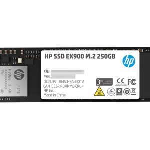 HP EX900 - SSD - 250 GB - PCIe 3.0 x4 (NVMe)