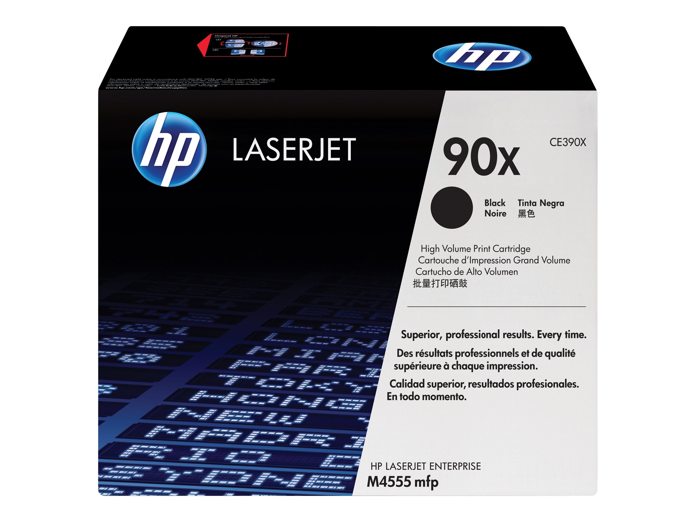 HP 90X - High Yield - black - original - LaserJet - toner cartridge (CE390X) - Image 10