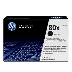HP 80X - High Yield - black - original - LaserJet - toner cartridge (CF280X)
