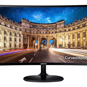 Samsung C24F390FHN - CF390 Series - LED monitor - curved - Full HD (1080p) - 24"