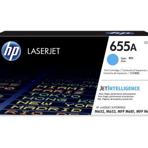 HP 655A - cyan - original - LaserJet - toner cartridge (CF451A)