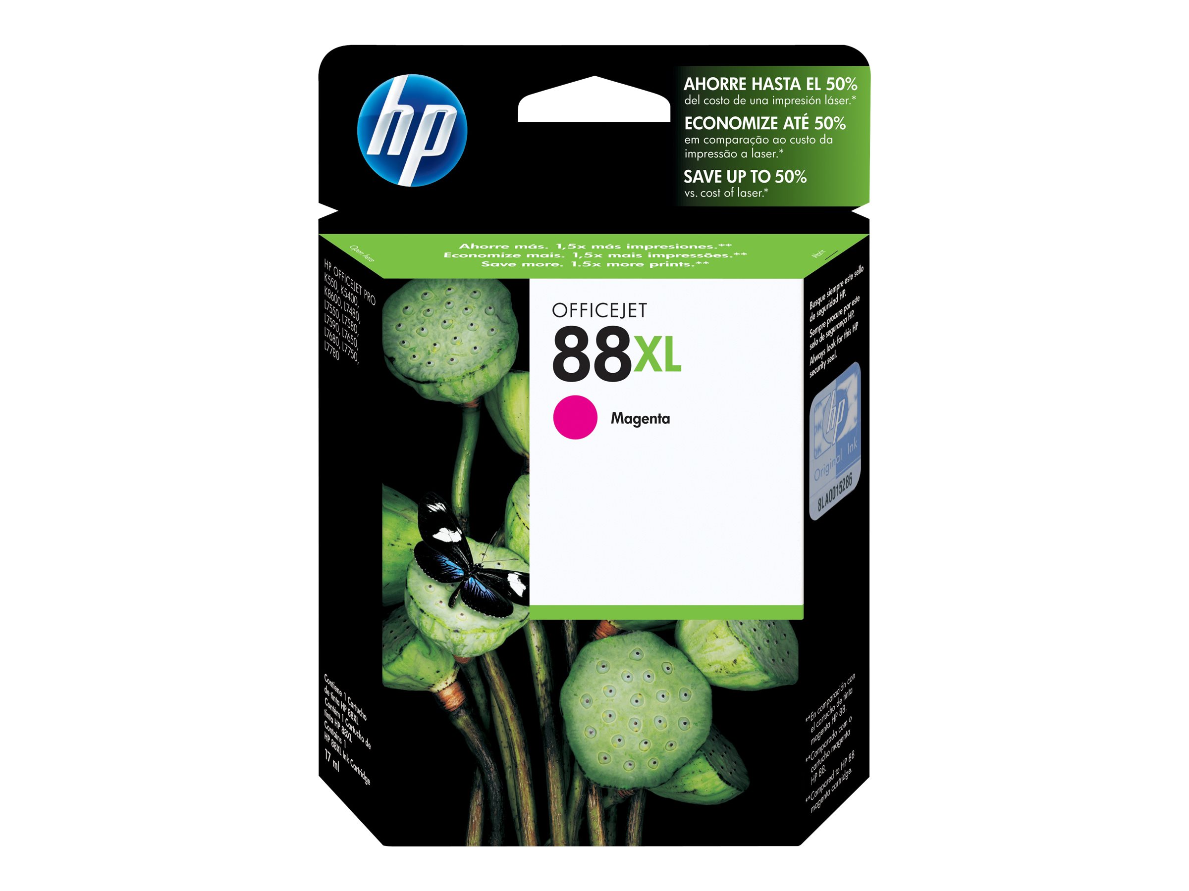 HP 88XL - High Yield - magenta - original - ink cartridge