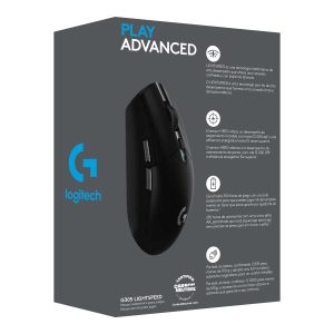 Logitech G G305 - mouse - 2.4 GHz - black