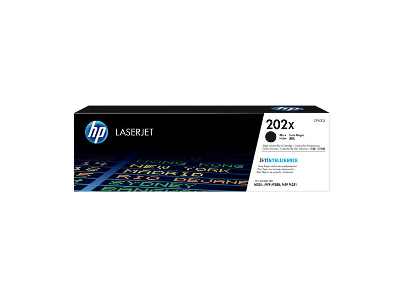 HP 202X - High Yield - black - original - LaserJet - toner cartridge (CF500X) - Image 14