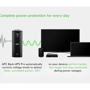 APC Back-UPS Pro 1500 - UPS - 865 Watt - 1500 VA