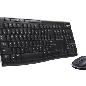 Logitech MK270 Wireless Combo - keyboard and mouse set - English - black Input Device