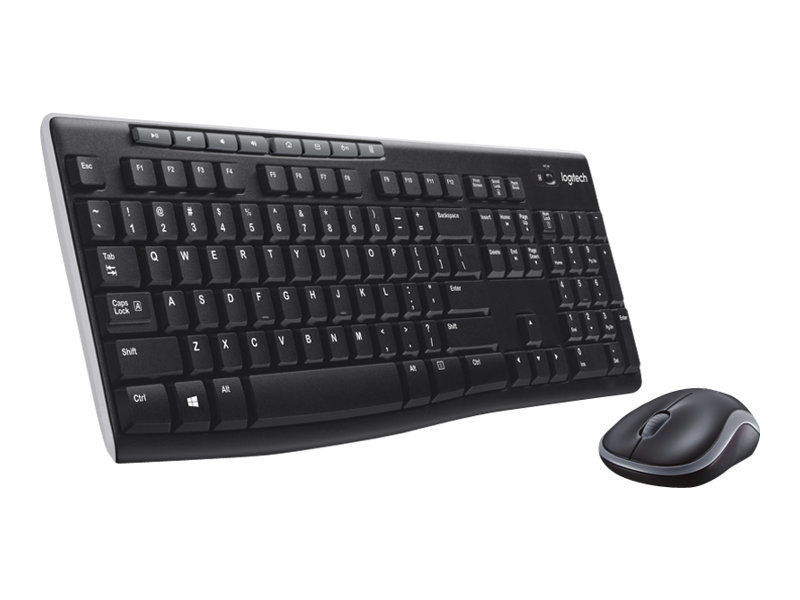 Logitech MK270 Wireless Combo - keyboard and mouse set - English - black Input Device - Image 3
