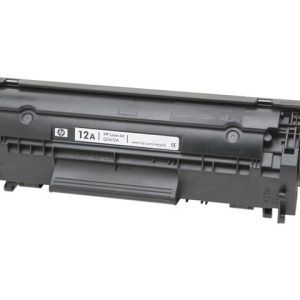 HP 12A - black - original - LaserJet - toner cartridge (Q2612A)