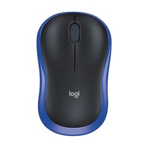 Logitech M185 - mouse - 2.4 GHz - blue