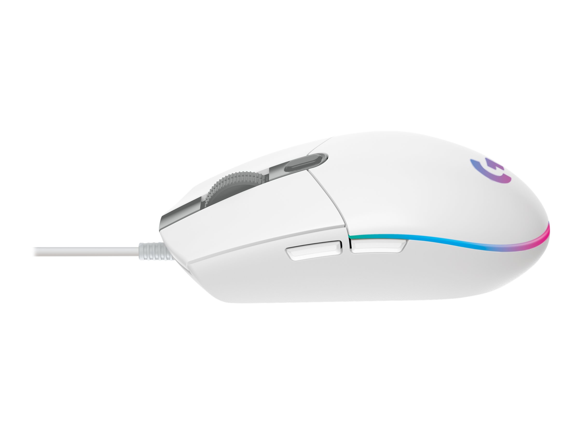 Logitech Gaming Mouse G203 LIGHTSYNC - mouse - USB - white - Image 4