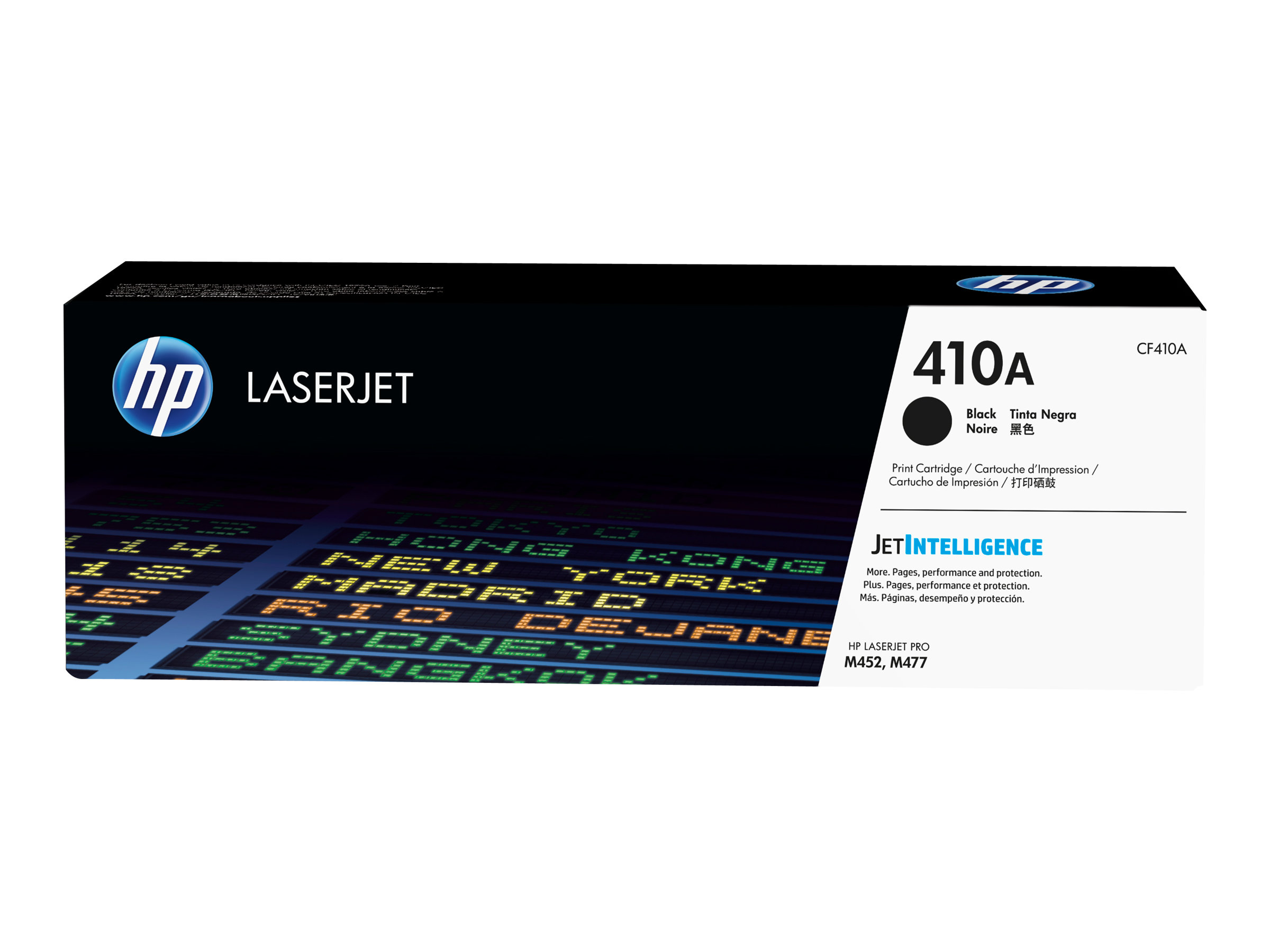 HP 410A - black - original - LaserJet - toner cartridge (CF410A)