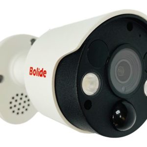 Bolide BN8035F/NDAA - Network surveillance camera - bullet - weatherproof - color (Day&Night) - 5 MP - 2592 x 1944 - M12 mount - fixed focal - audio - LAN 10/100 - H.265, H.264 - DC 12 V / PoE