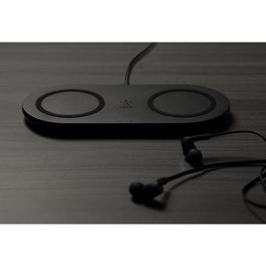 Belkin BoostCharge Dual Wireless Charging Pads wireless charging pad - + AC power adapter - 10 Watt