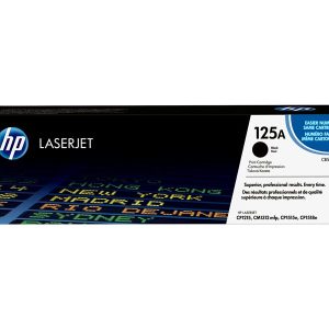 HP 125A - black - original - LaserJet - toner cartridge (CB540A)