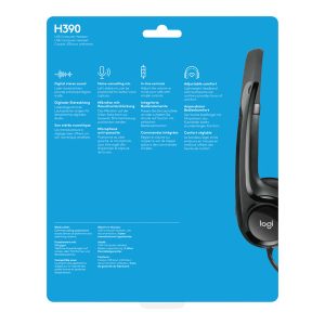 Logitech USB Headset H390 - headset - USB
