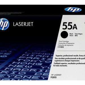 HP 55A - black - original - LaserJet - toner cartridge (CE255A)
