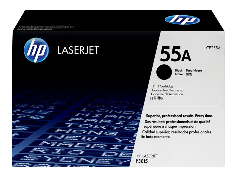HP 55A - black - original - LaserJet - toner cartridge (CE255A) - Image 14
