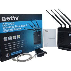 Netis WF2780 - Wireless router - 4-port switch - GigE - 802.11a/b/g/n/ac - Dual Band