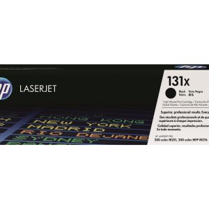 HP 131x - High Yield - black - original - LaserJet - toner cartridge (CF210X)