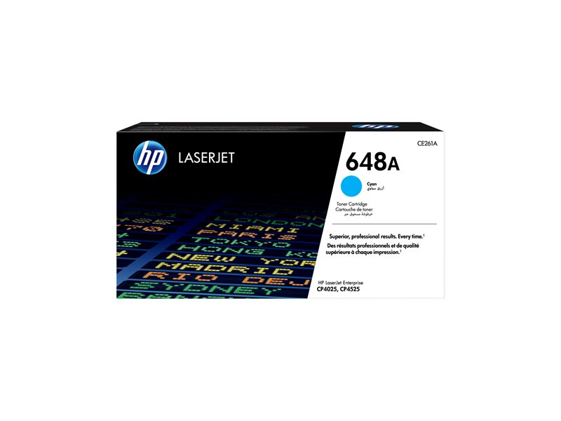 HP 648A - cyan - original - LaserJet - toner cartridge (CE261A) - Image 17