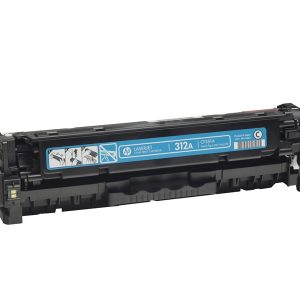 HP 312A - cyan - original - LaserJet - toner cartridge (CF381A)